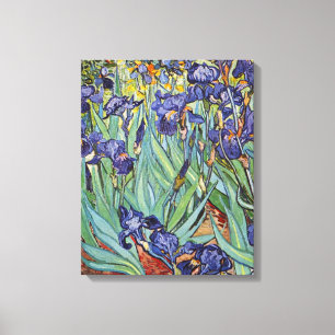 ファンゴッホアイリス印象派絵画の キャンバスプリント