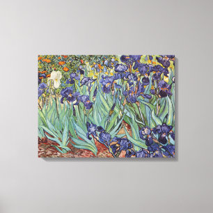 ファンゴッホアイリス印象派絵画の キャンバスプリント