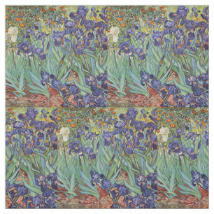 ファンゴッホアイリス印象派絵画の ファブリック
