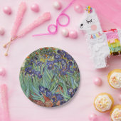 ファンゴッホアイリス印象派絵画の ペーパープレート (パーティー)