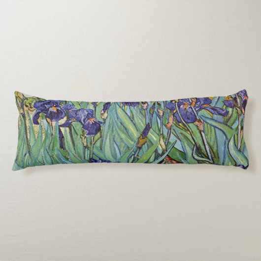 ファンゴッホアイリス印象派絵画の ボディピロー (正面)