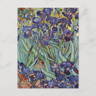 ファンゴッホアイリス印象派絵画の ポストカード