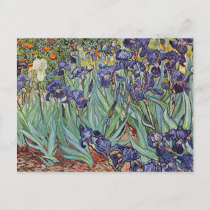 ファンゴッホアイリス印象派絵画の ポストカード