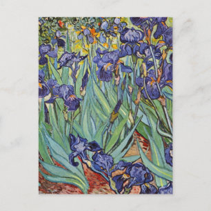 ファンゴッホアイリス印象派絵画の ポストカード