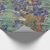 ファンゴッホアイリス印象派絵画の ラッピングペーパー (角)