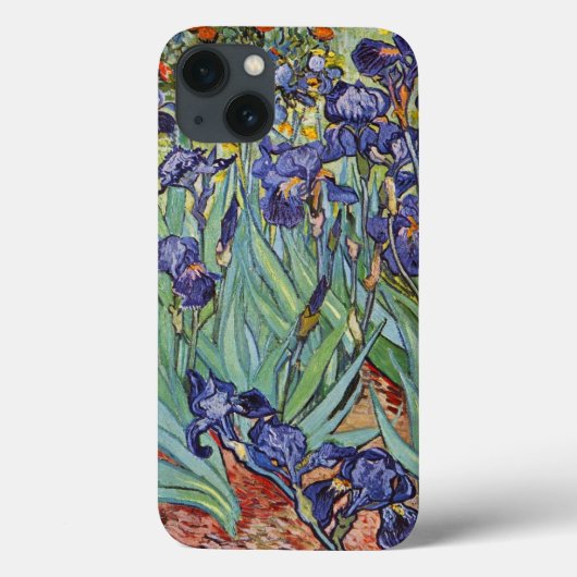 ファンゴッホアイリス印象派絵画の Case-Mate iPhoneケース (裏面)