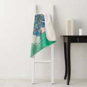 ファンゴッホアイリス絵画花瓶の印象主義 シェルパブランケット (インサイチュ)