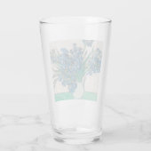 ファンゴッホアイリス絵画花瓶の印象主義 タンブラーグラス (裏面)