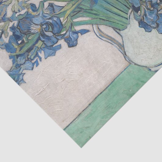 ファンゴッホアイリス絵画花瓶の印象主義 薄葉紙 (詳細)