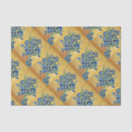 ファンゴッホアイリス花瓶花まだ人生の有名な芸術 薄葉紙