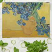 ファンゴッホアイリス キッチンタオル (折り畳み)