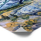 ファンゴッホアンカレッジアラスカ風景油画 ポスター (角)