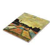 ファンゴッホアート：オランダの花壇 タイル (側面)