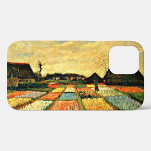 ファンゴッホアート、オランダの花壇 iPhone 12 PROケース