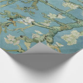 ファンゴッホアーモンドフラムスプリントラッピング紙 ラッピングペーパー (角)