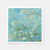 ファンゴッホアーモンドフラムス スタンダードカクテルナプキン (正面)