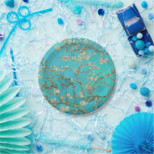 ファンゴッホアーモンドフラムス ペーパープレート (パーティー)