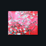 ファンゴッホアーモンド花咲き赤青 キャンバスプリント<br><div class="desc">ヴィンセント・ヴァン・ゴッホの色変更によるアーモンドの花の著作権2sweet4wordsDesigns/ PureVintage Loveヴァン・ゴッホの愛するアーモンドの花の美しいを自宅に合った色で取得します。</div>