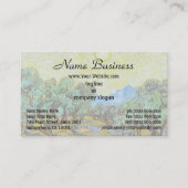 ファンゴッホオリーブツリーイエローサンスカイ絵を描ズ 名刺 (正面)