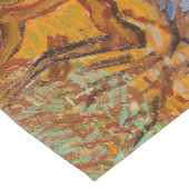 ファンゴッホオリーブツリーイエローサンスカイ ショートテーブルランナー (コーナー)