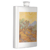 ファンゴッホオリーブツリーイエローサンスカイ フラスク (右)