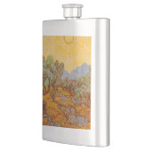 ファンゴッホオリーブツリーイエローサンスカイ フラスク (左)