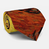 ファンゴッホオリーブツリーイエロースカイと太陽 ネクタイ (ロール)