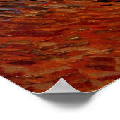 ファンゴッホオリーブツリーイエロースカイと太陽 ポスター (角)