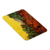 ファンゴッホオリーブツリーイエロースカイと太陽 マグネット (右側)