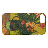 ファンゴッホオレアンダースと書籍のフローラアートと花瓶 Case-Mate iPhoneケース (裏面(横))