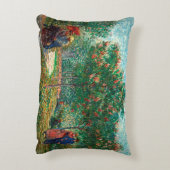 ファンゴッホガーデンインモンマルトル恋人と アクセントクッション (裏面(縦))