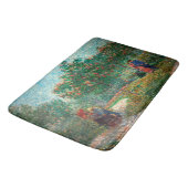 ファンゴッホガーデンインモンマルトル恋人と バスマット (アングル)