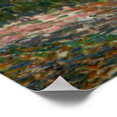 ファンゴッホガーデンインモンマルトル恋人と ポスター (角)