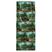 ファンゴッホガーデンインモンマルトル恋人と ワインギフトバッグ (裏面)