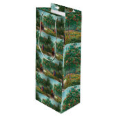 ファンゴッホガーデンインモンマルトル恋人と ワインギフトバッグ (正面アングル)