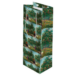 ファンゴッホガーデンインモンマルトル恋人と ワインギフトバッグ