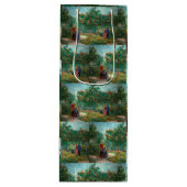 ファンゴッホガーデンインモンマルトル恋人と ワインギフトバッグ (正面)