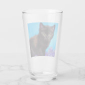 ファンゴッホキャット&フラワーズ タンブラーグラス (裏面)