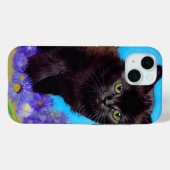 ファンゴッホキャット&フラワーズ Case-Mate iPhoneケース (裏面 (横))