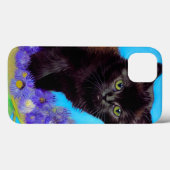 ファンゴッホキャット&フラワーズ Case-Mate iPhoneケース (裏面 (横))
