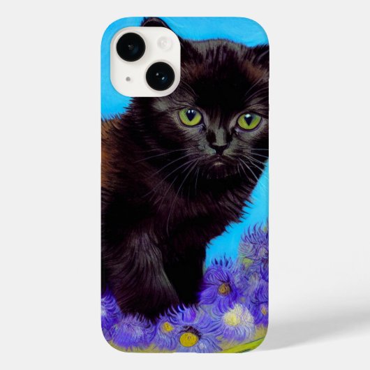 ファンゴッホキャット&フラワーズ Case-Mate iPhoneケース (裏面)
