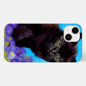 ファンゴッホキャット&フラワーズ Case-Mate iPhoneケース (裏面 (横))