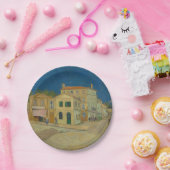 ファンゴッホザイエローハウス ペーパープレート (パーティー)