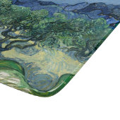 ファンゴッホザオリーブの木の風景絵画ズ カッティングボード (角)