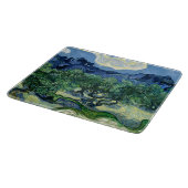 ファンゴッホザオリーブの木の風景絵画ズ カッティングボード (角)