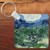 ファンゴッホザオリーブの木の風景絵画ズ キーホルダー (正面)