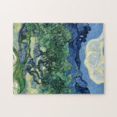 ファンゴッホザオリーブの木の風景絵画ズ ジグソーパズル (横)