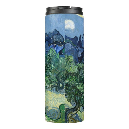 ファンゴッホザオリーブの木の風景絵画ズ タンブラー (裏面)