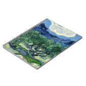 ファンゴッホザオリーブの木の風景絵画ズ ノートブック (左側)