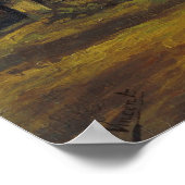 ファンゴッホザコテージ ポスター (角)